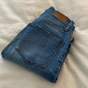 Madewell Cali Demi-Boot Jeans: Destructed-Hem Edition